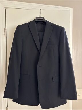 Michael Kors Black Boy’s Suit - Modern Single-Breasted